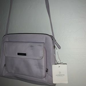 Light purple crossbody Liz Claiborne handbag